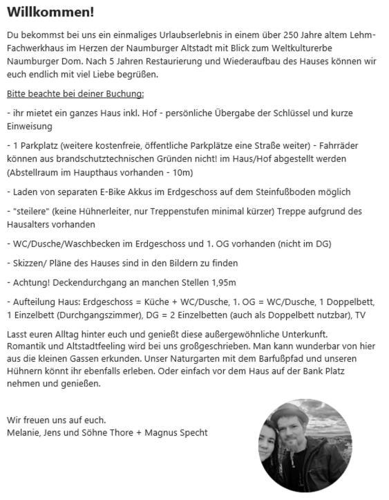 Haus Krauterkasten ناومبورغ المظهر الخارجي الصورة